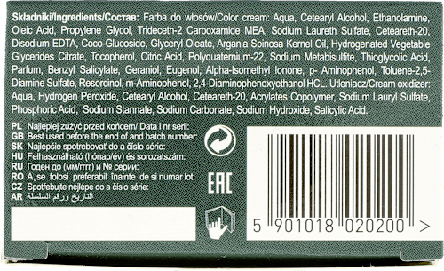 Wegańska farba do włosów Naturalny 312  JOANNA Naturia Organic