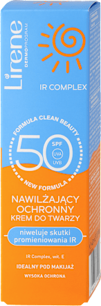 Krem ochronny do twarzy SPF 50 Lirene