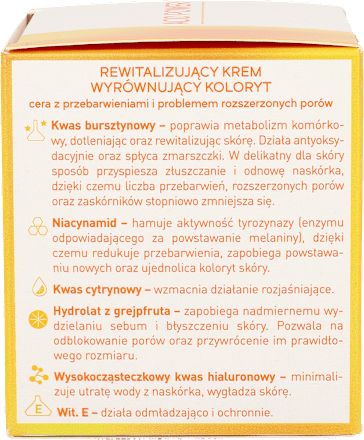 ACID POWER Rewitalizujący krem wyrównujący koloryt Lirene