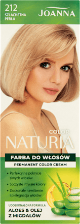 Farba do włosów Szlachetna Perła 212 JOANNA Naturia color