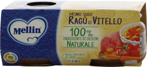 Primo sugo ragù di vitello Mellin