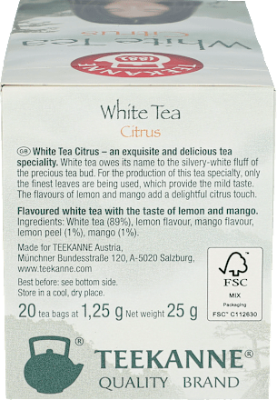 Herbata biała Citrus (20 x 1,25 g) Teekanne
