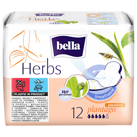 Herbs Sensitive Plantago - ciklusni ulošci sa krilcima bella