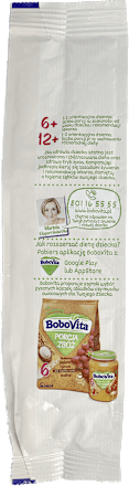 Kaszka mleczno - ryżowa truskawka po 6. miesiącu Bobovita