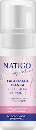 Pianka łagodząca do higieny intymnej NATIGO by nature