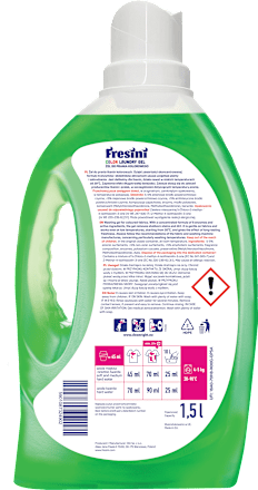 Żel do prania Color skoncentrowana formuła Fresini