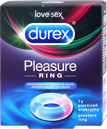 Pierścień erekcyjny Pleasure Ring Durex