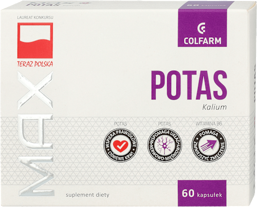 Potas, kapsułki COLFARM