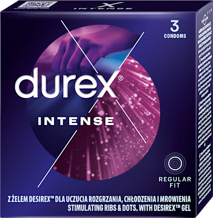 Kondómy Intense Regular Fit durex