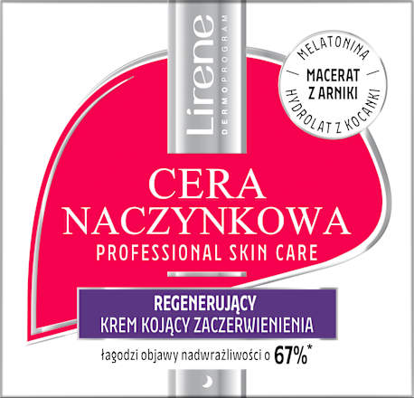 Krem regenerujący Cera Naczynkowa Lirene