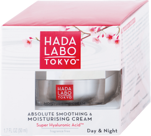 Hydratačný denný a nočný pleťový krém Absolute Smoothing HADA LABO TOKYO