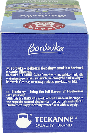 Herbatka owocowa Borówka (20 x 2,25 g) Teekanne
