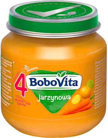Zupa jarzynowa po 4. miesiącu Bobovita
