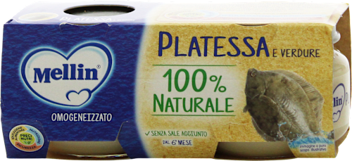 Omogeneizzato platessa Mellin