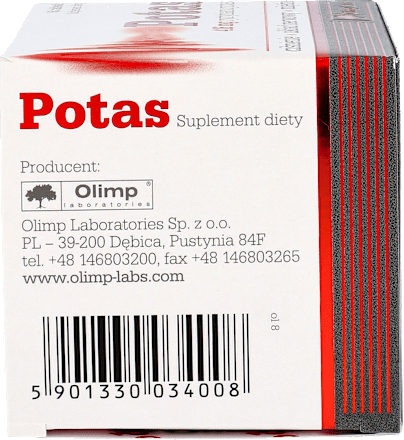 Potas, tabletki OLIMP LABS