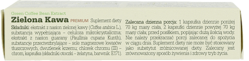 Zielona kawa, kapsułki OLIMP LABS