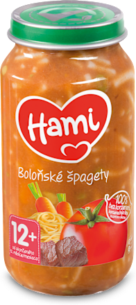 příkrm boloňské špagety Hami
