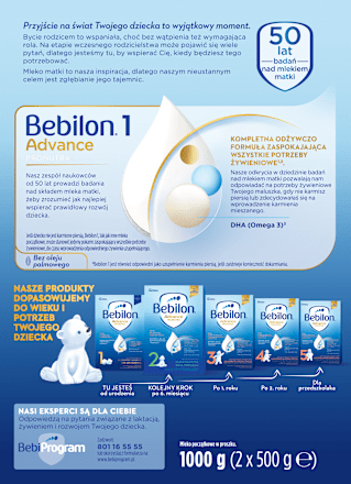 Mleko początkowe 1 Bebilon