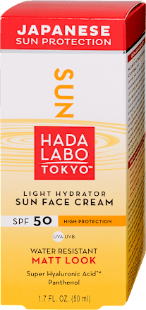 Napozókrém arcra, FF50 HADA LABO TOKYO