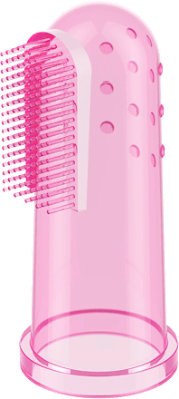 zubní kartáček na prst s pouzdrem babyono