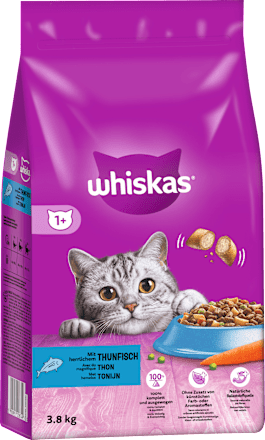 Trockenfutter Katze mit Thunfisch, Adult 1+ Whiskas
