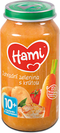 Príkrm záhradná zelenina s morkou Hami