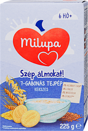 Szép álmokat tejpép 7- gabonás keksszel 6 hónapos kortól Milupa