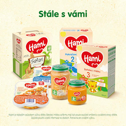 pokračovací mléčná kojenecká výživa 5 Hami