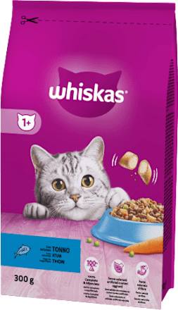 Croccantini per gatti adulti con tonno whiskas