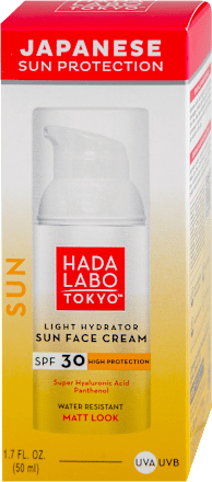 Sun krema za lice za zaštitu od sunca SPF 30 HADA LABO TOKYO