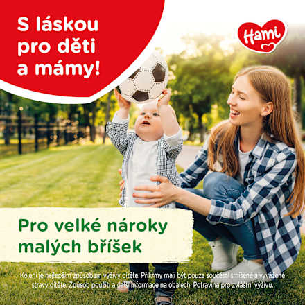 pokračovací mléčná kojenecká výživa 3 12m Hami