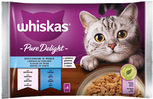Bocconcini di pesce Pure Delight per gatti adulti whiskas