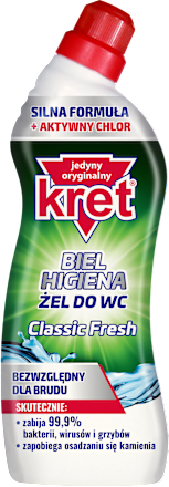 Żel do WC Classic Fresh kret