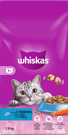 Trockenfutter Katze mit Thunfisch, Adult 1+ Whiskas