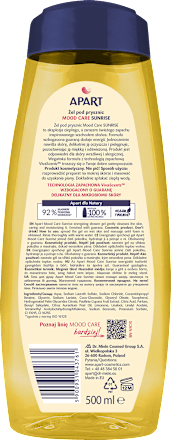 Żel pod prysznic Sunrise SPA Well-being Mood Care Apart