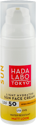 Sun krema za lice za zaštitu od sunca SPF 50 HADA LABO TOKYO