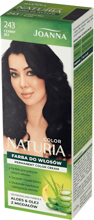 Farba do włosów Czarny Bez 243  JOANNA Naturia color