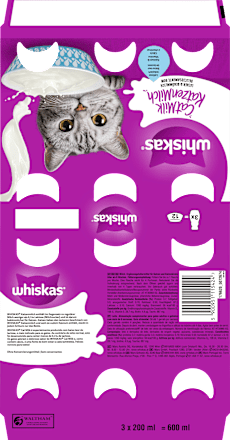 Katzenmilch Multipack (3x200 ml) Whiskas
