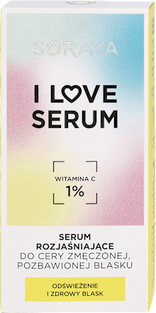 I LOVE SERUM Serum rozjaśniające Soraya