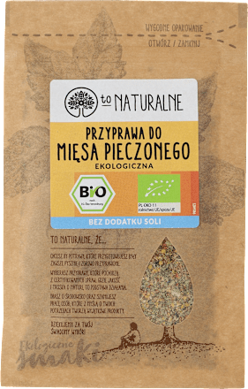 Przyprawa do mięs pieczonych  To Naturalne