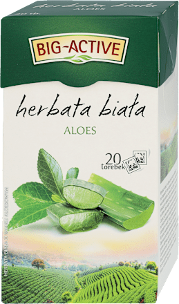 Herbata biała z aloesem (20 x 1,5 g) Big-Active