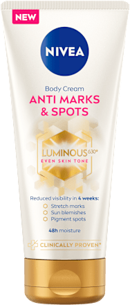 Telový krém Luminous630° Anti Stretch Marks & Anti Spots NIVEA