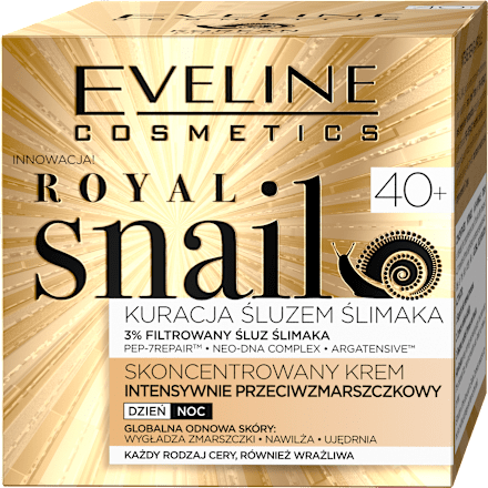 Royal Snail krem dzień/noc 40+  EVELINE COSMETICS
