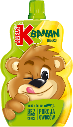Mus banan jabłko  KUBUŚ
