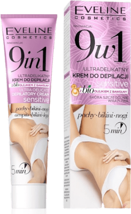 Krema za depilaciju sensitiv 9u1 EVELINE COSMETICS
