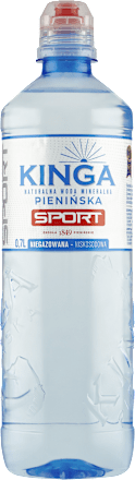 Woda mineralna, sport Kinga Pienińska