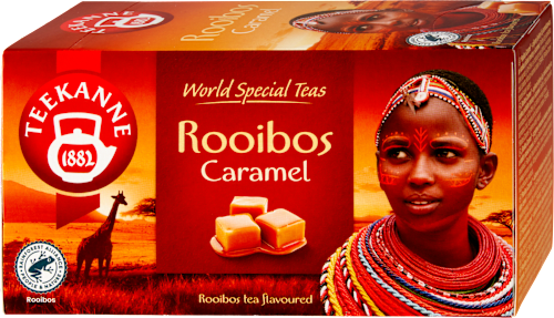 Rooibos Caramel bylinný čaj Teekanne