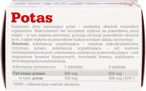 Potas, tabletki OLIMP LABS