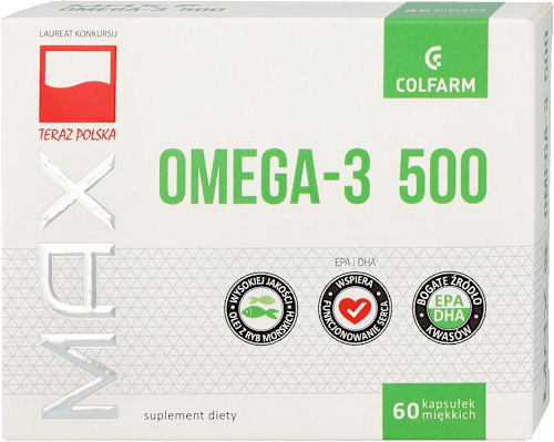 OMEGA-3 500 kapsułki COLFARM