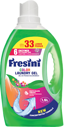 Żel do prania Color skoncentrowana formuła Fresini